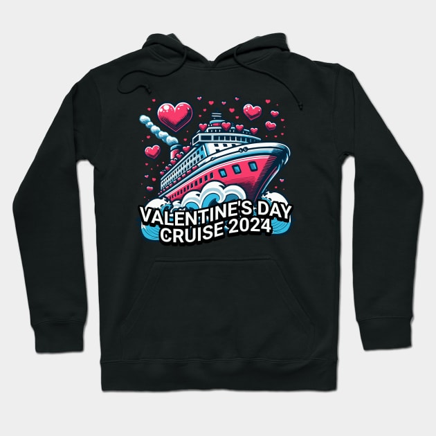 Valentine's Day Cruise 2024 Hoodie by Norse Magic